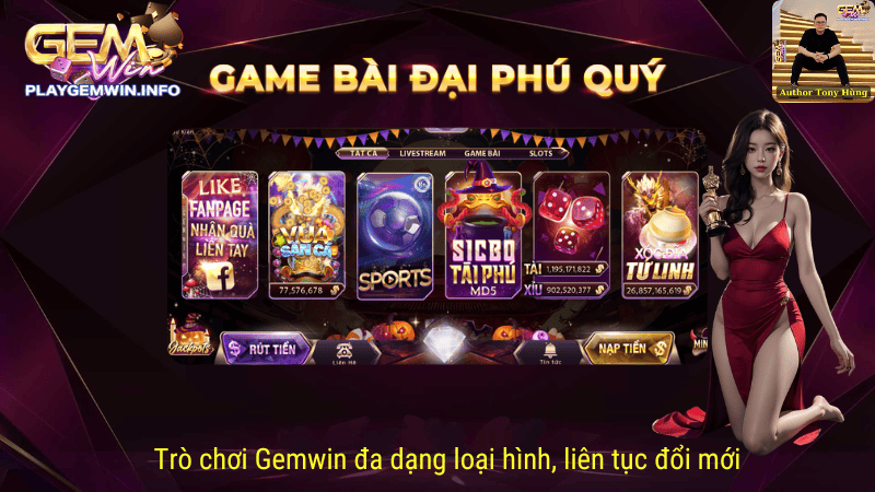 Trò Chơi Gemwin – Địa Chỉ Giải Trí Hot Số 1 Châu Á